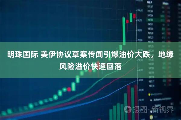 明珠国际 美伊协议草案传闻引爆油价大跌，地缘风险溢价快速回落