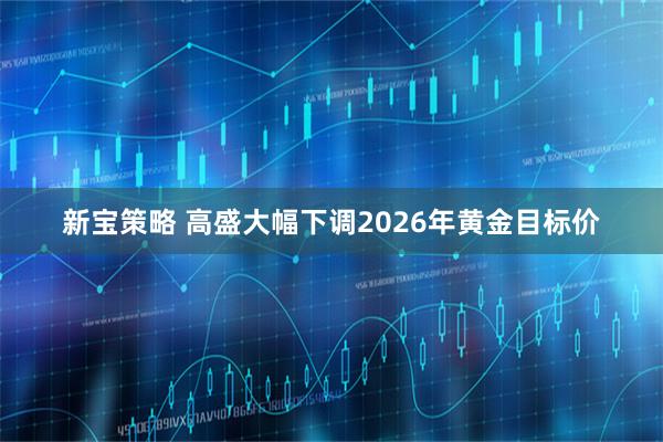 新宝策略 高盛大幅下调2026年黄金目标价