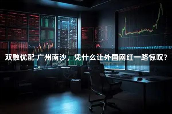 双融优配 广州南沙，凭什么让外国网红一路惊叹？